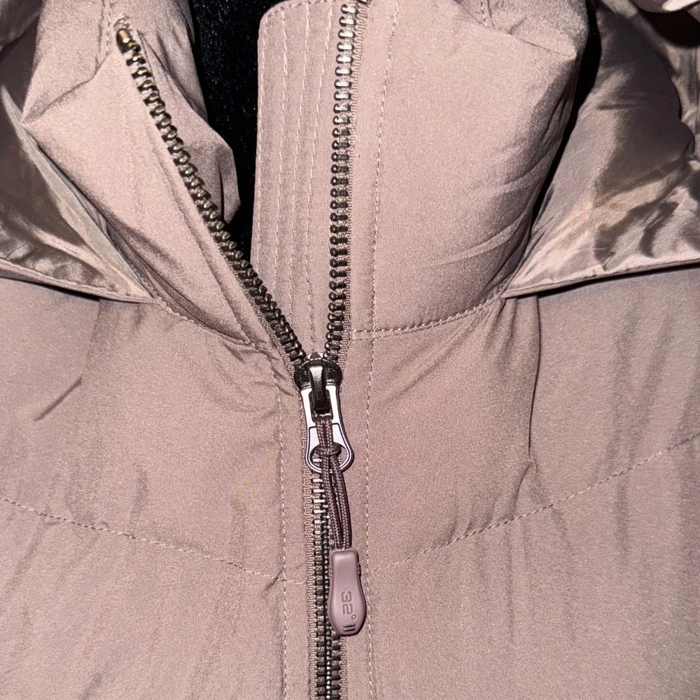 32 Degrees Women's Taupe Puffer Jacket - Picture 2 of 9